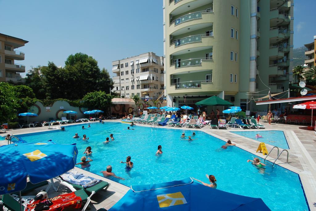 Okan Tower Apart Hotel Alanya Buitenkant foto