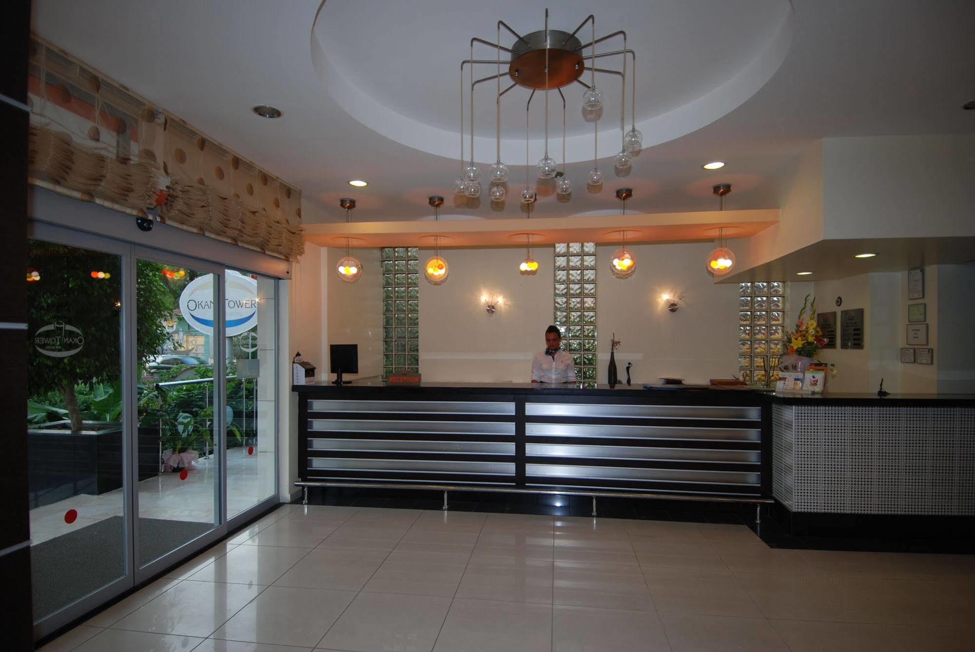 Okan Tower Apart Hotel Alanya Buitenkant foto