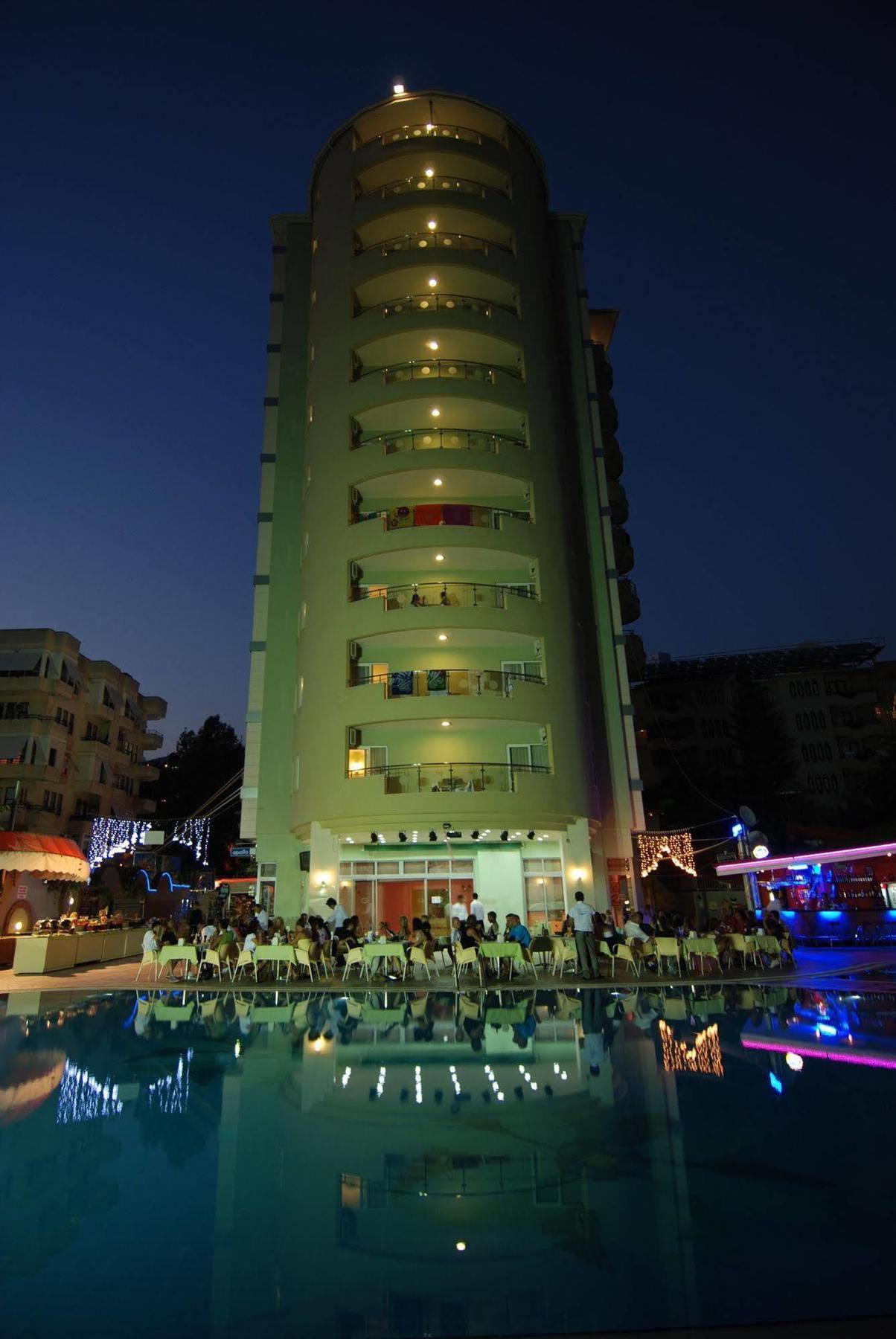 Okan Tower Apart Hotel Alanya Buitenkant foto
