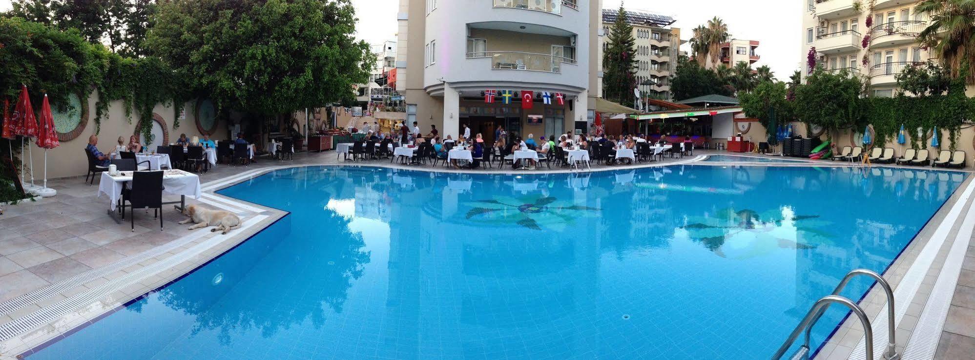 Okan Tower Apart Hotel Alanya Buitenkant foto